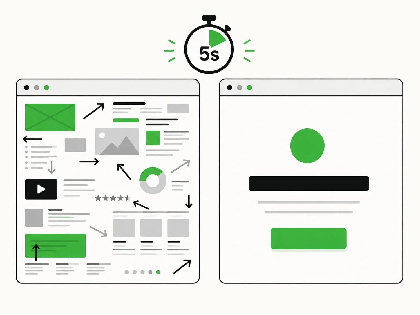 The 5-Second Rule: What Users Decide the Moment They Land on Your Site